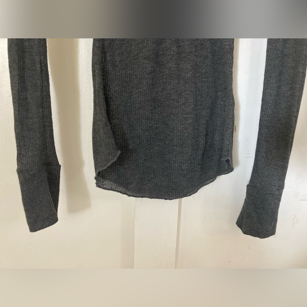 OUT from under Urban Outfitters ribbed knit bodycon popover tshirt - Picture 7 of 7